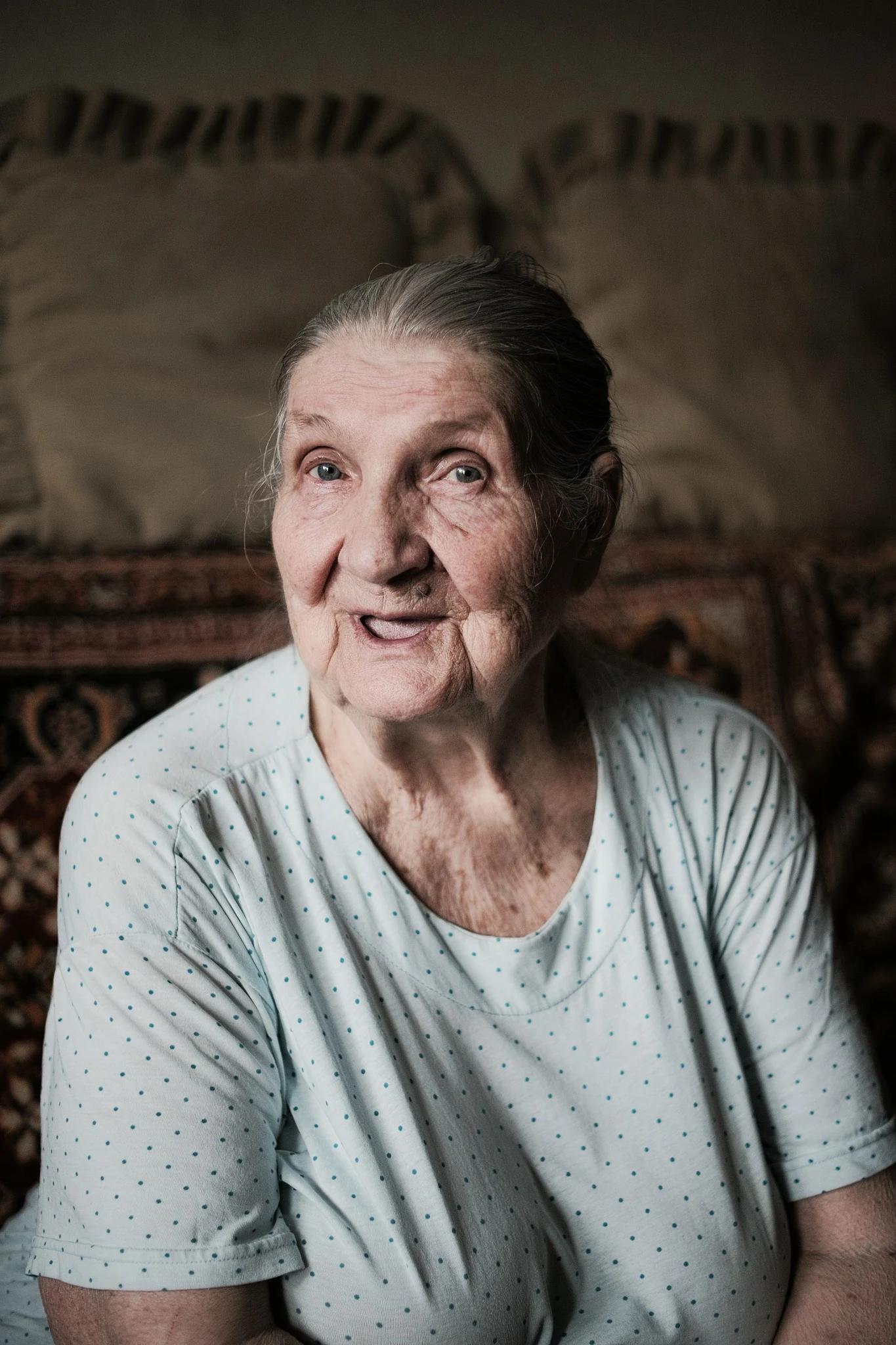 Older woman at home