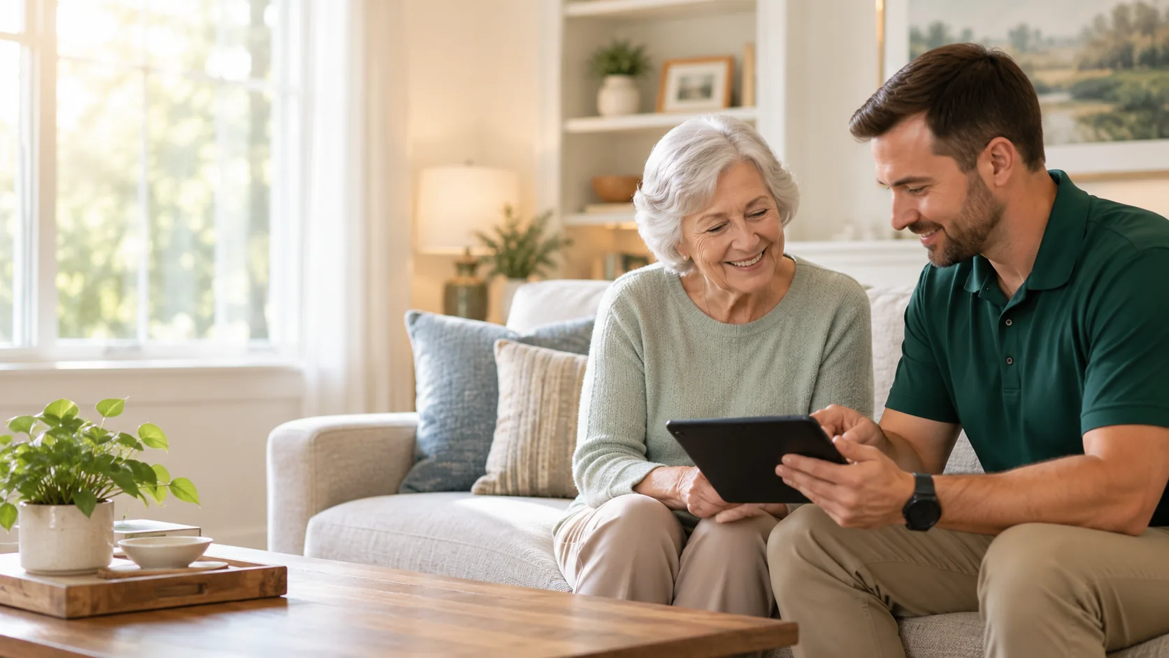 Annual home safety follow-up visit